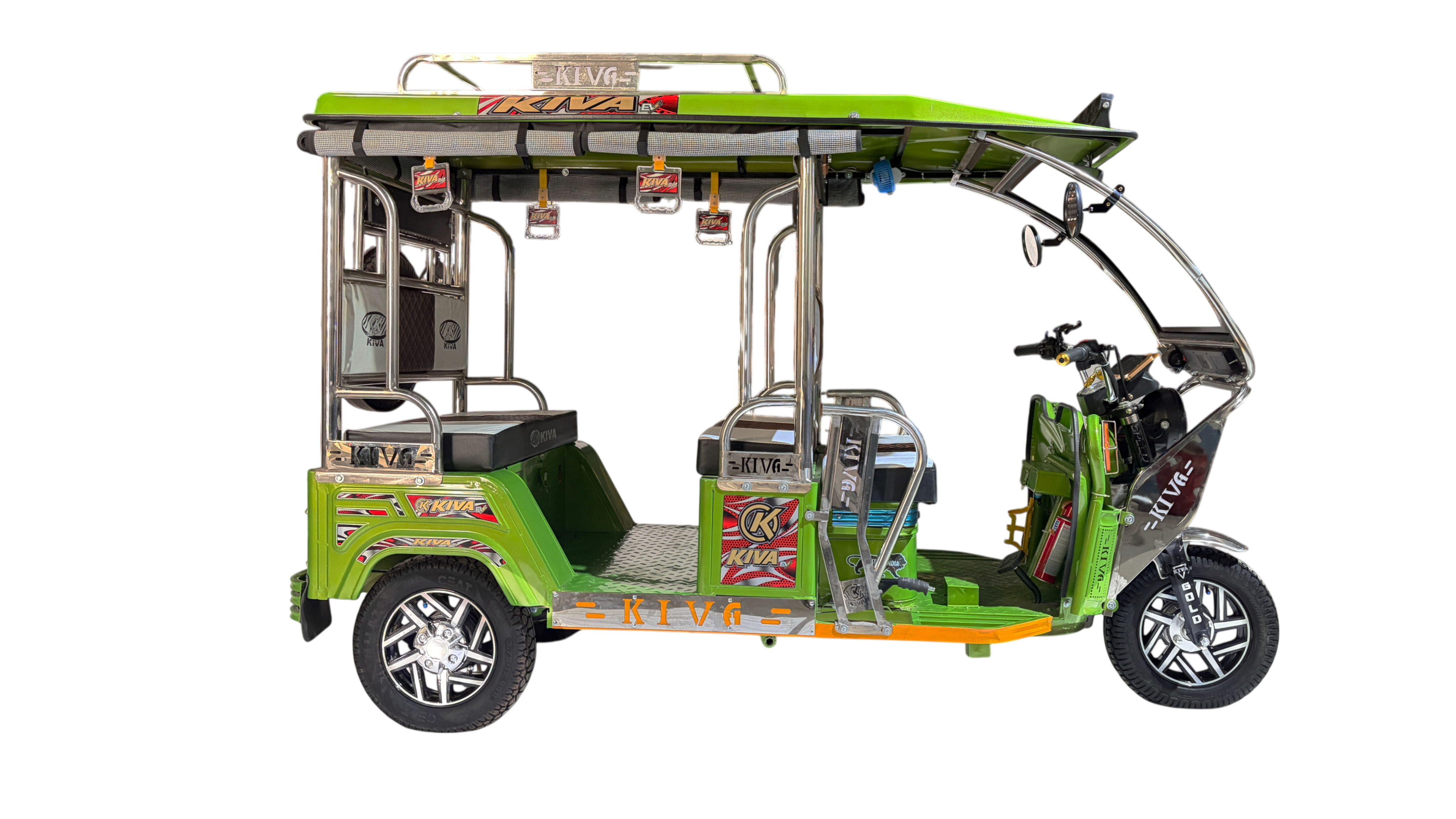 Rex EV RedE-Rickshaw